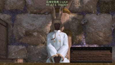 FF14 FATE バイカラージェム納品証 交換場所 レイクランド NPCシュルメ