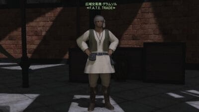 FF14 FATE バイカラージェム納品証 交換場所 クリスタリウム NPCグラムソル
