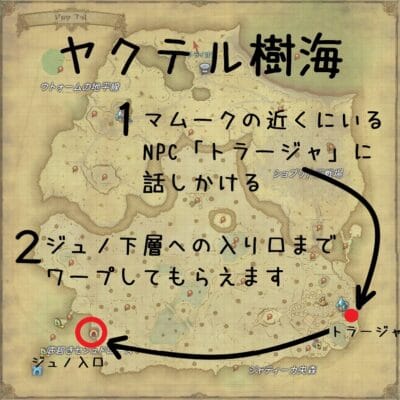 ジュノ下層の入り口　行き方