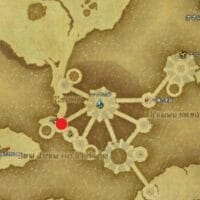 FF14 FATE バイカラージェム納品証 交換場所 ラケティカ 地図
