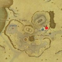 FF14 FATE バイカラージェム交換場所 ヤクテル樹海 地図