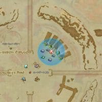 FF14 共同施工 開催場所の地図