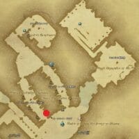 FF14 FATE バイカラージェム交換場所 ラザハン 地図