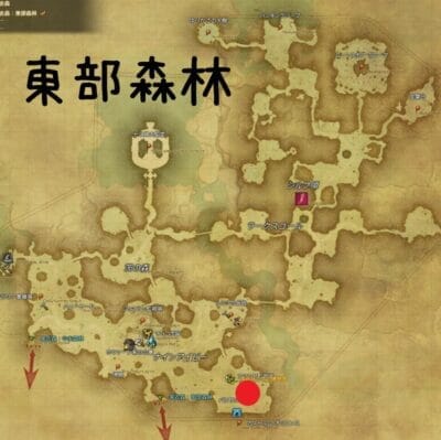FATE レジ―・ローレンス 東備森林 地図