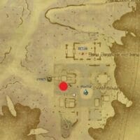 FF14 FATE バイカラージェム納品証 交換場所 レイクランド 地図