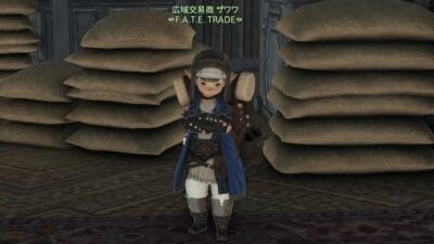 FF14 FATE バイカラージェム交換場所 ガレマルド NPCザワワ